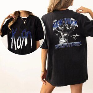 Korn Live In New York City 2025 Venue Tee At Metlife Stadium 81